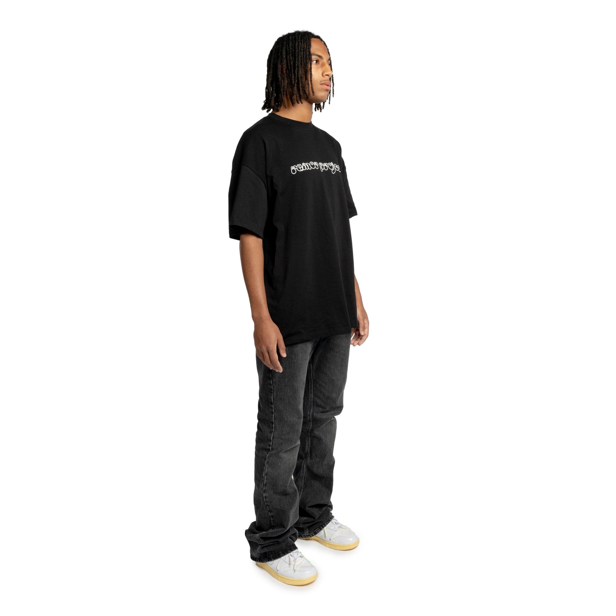 Classic Logo Tee Black - Rumor Projects