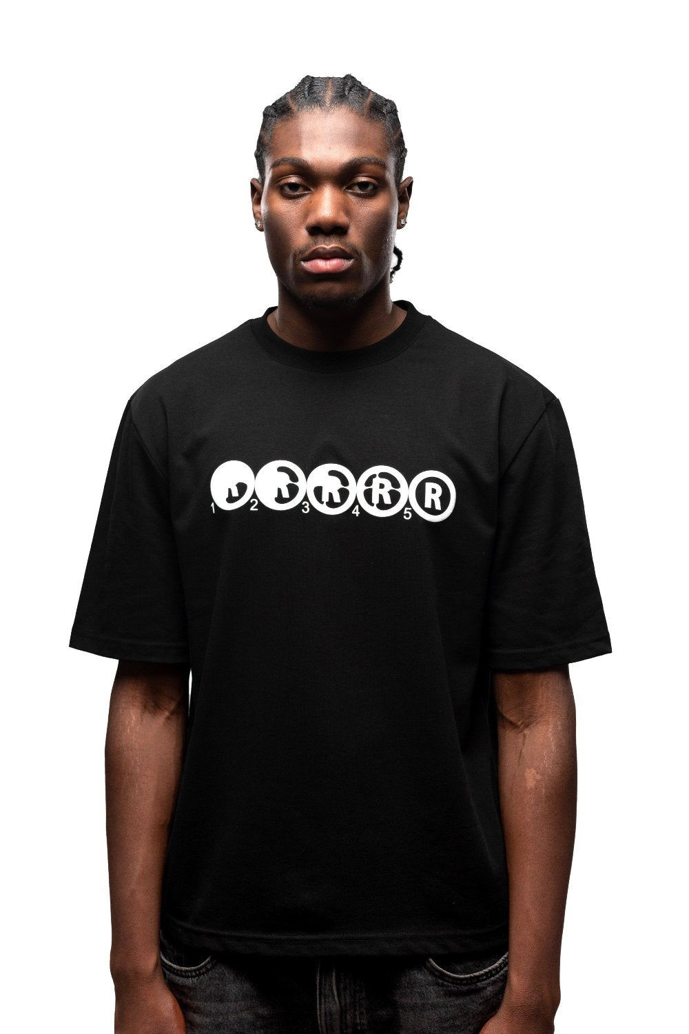 Target Logo Tee Black - Rumor Projects